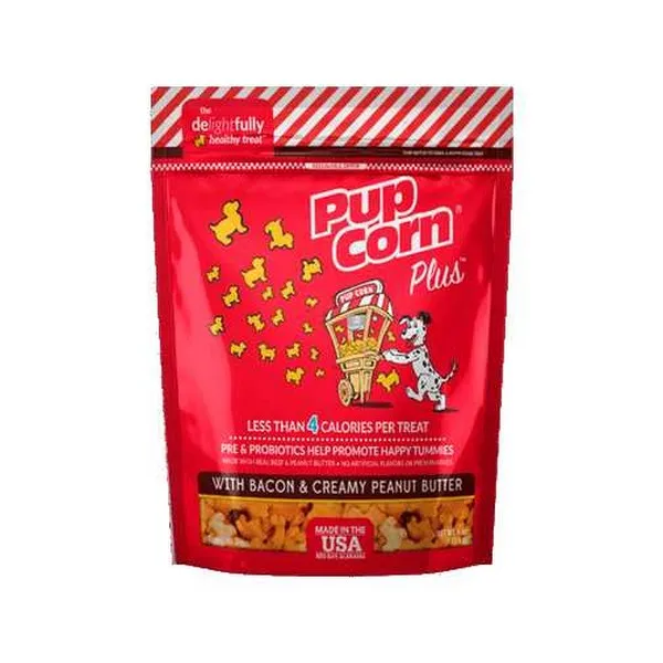 6/4 oz. Sunshine Mills Pupcorn Plus Bacon & Peanut Butter - Health/First Aid